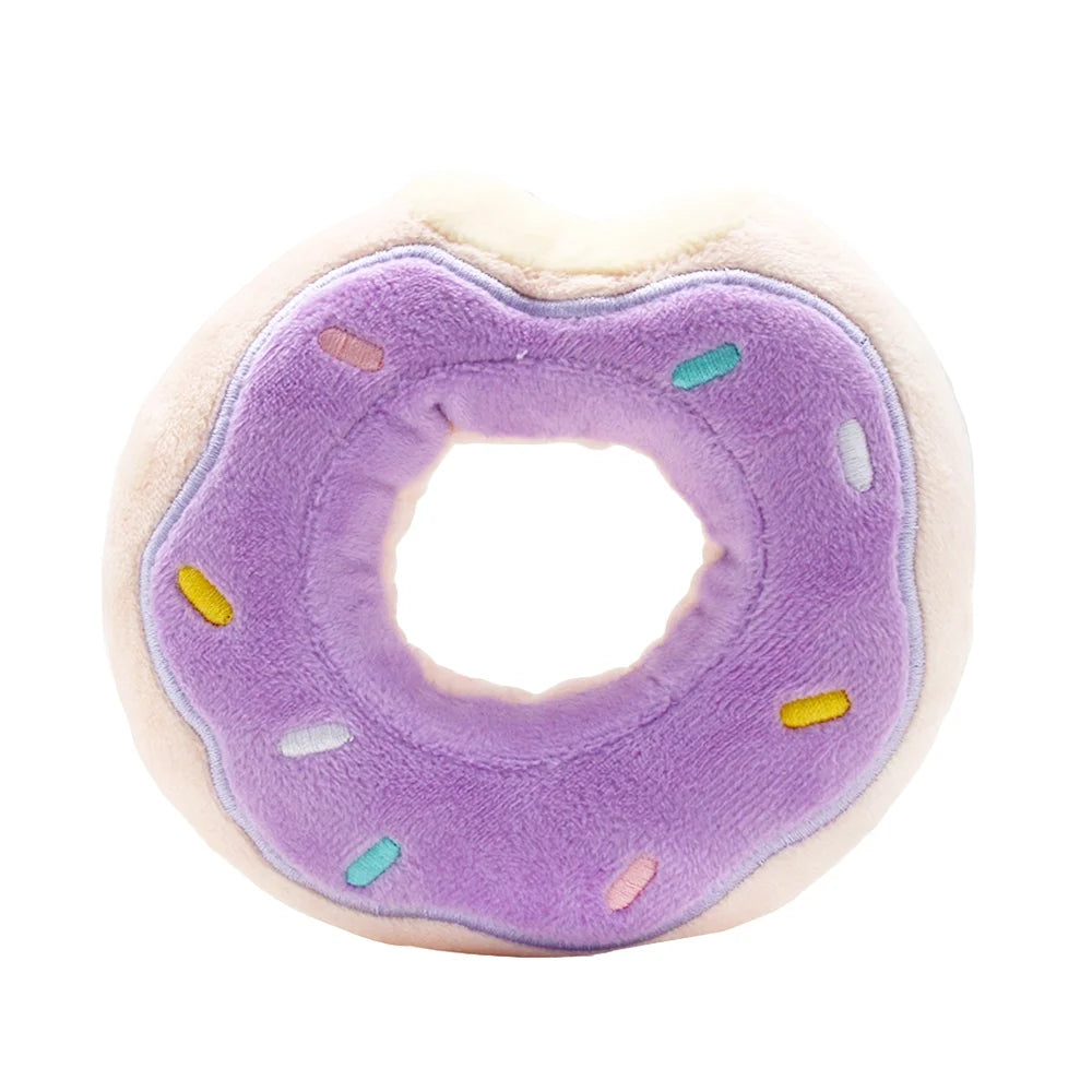 6” Small Squishy Donut Blanket Plush Cat Stuffed Animal Toy X97043