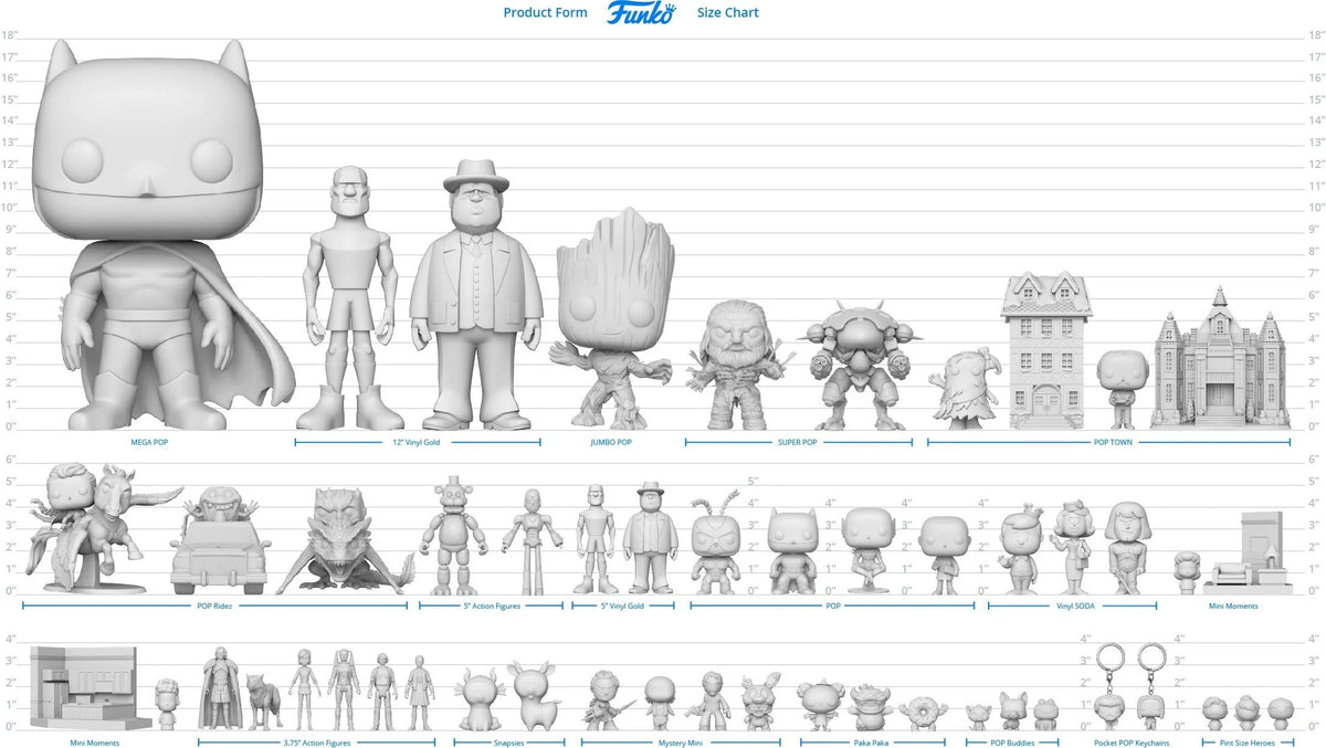 5 Pack Vinyl Figures Z589