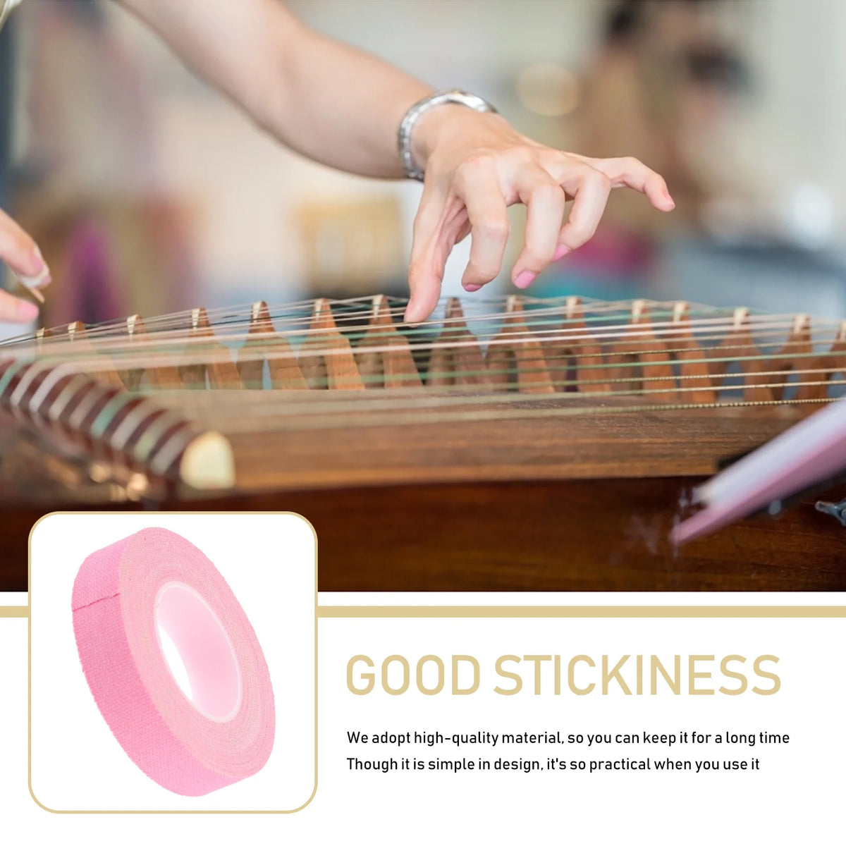 15 pcs Finger Adhesive Tapes for Guzheng Pipa S5094