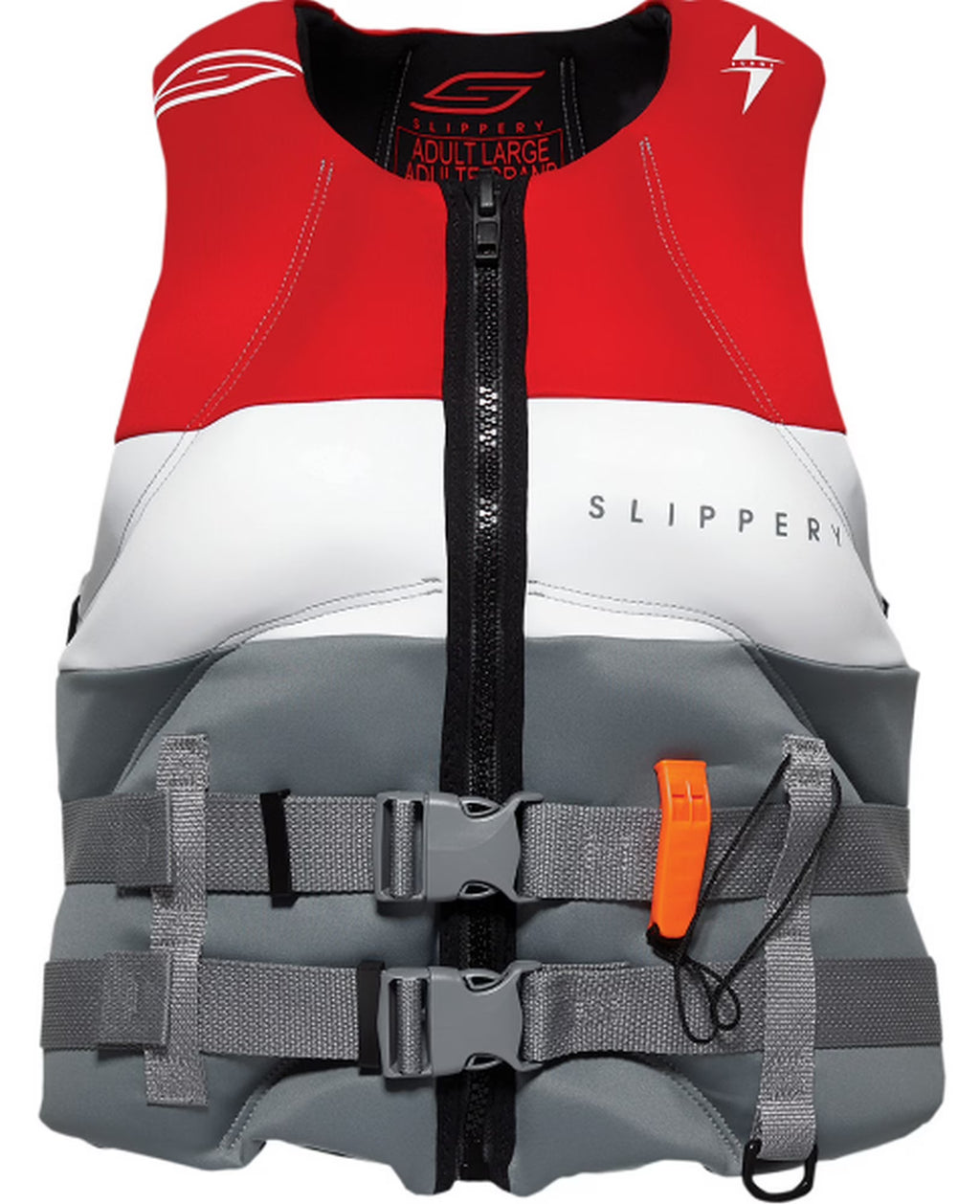 Charcoal/Red XXL Life Vest U45261