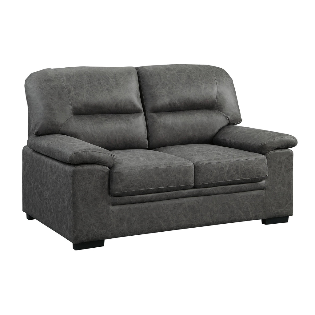 Dark Grey Loveseat O760457