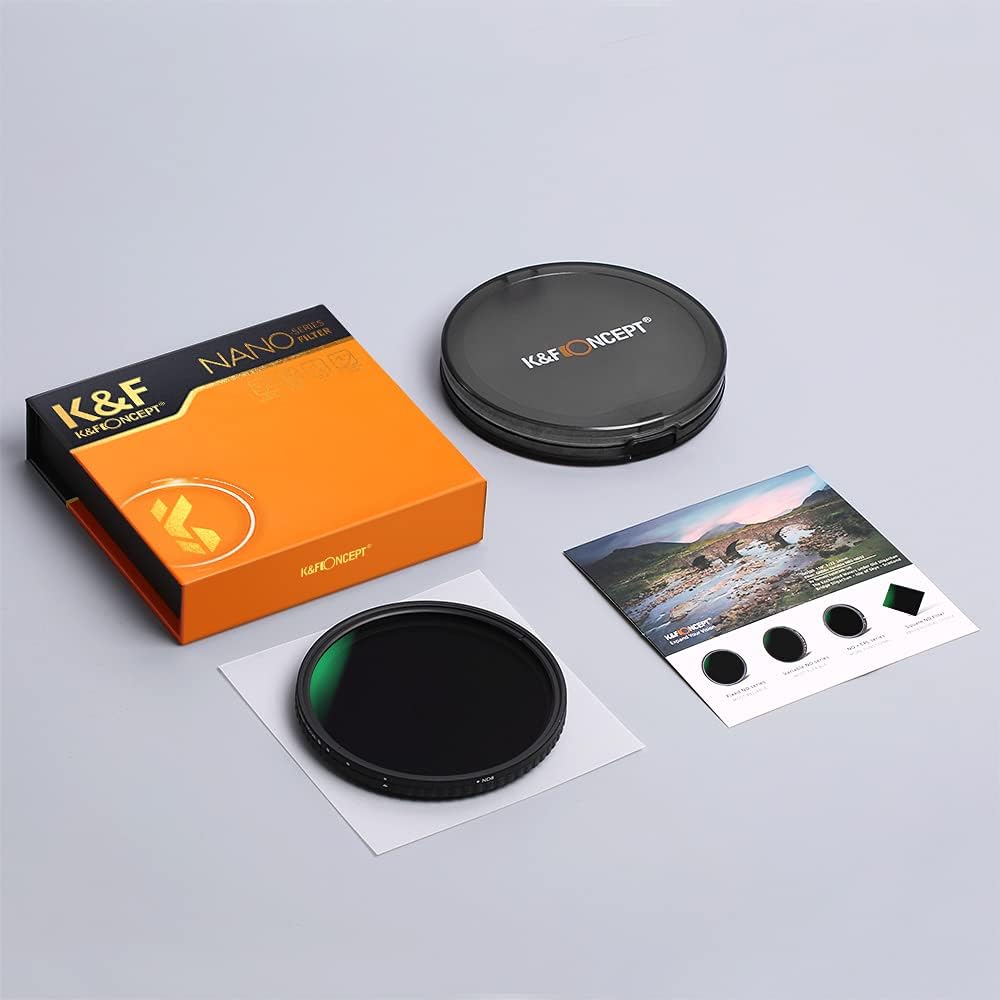 72mm Variable ND Filter ND8-ND128 (3-7 Stop) W5034