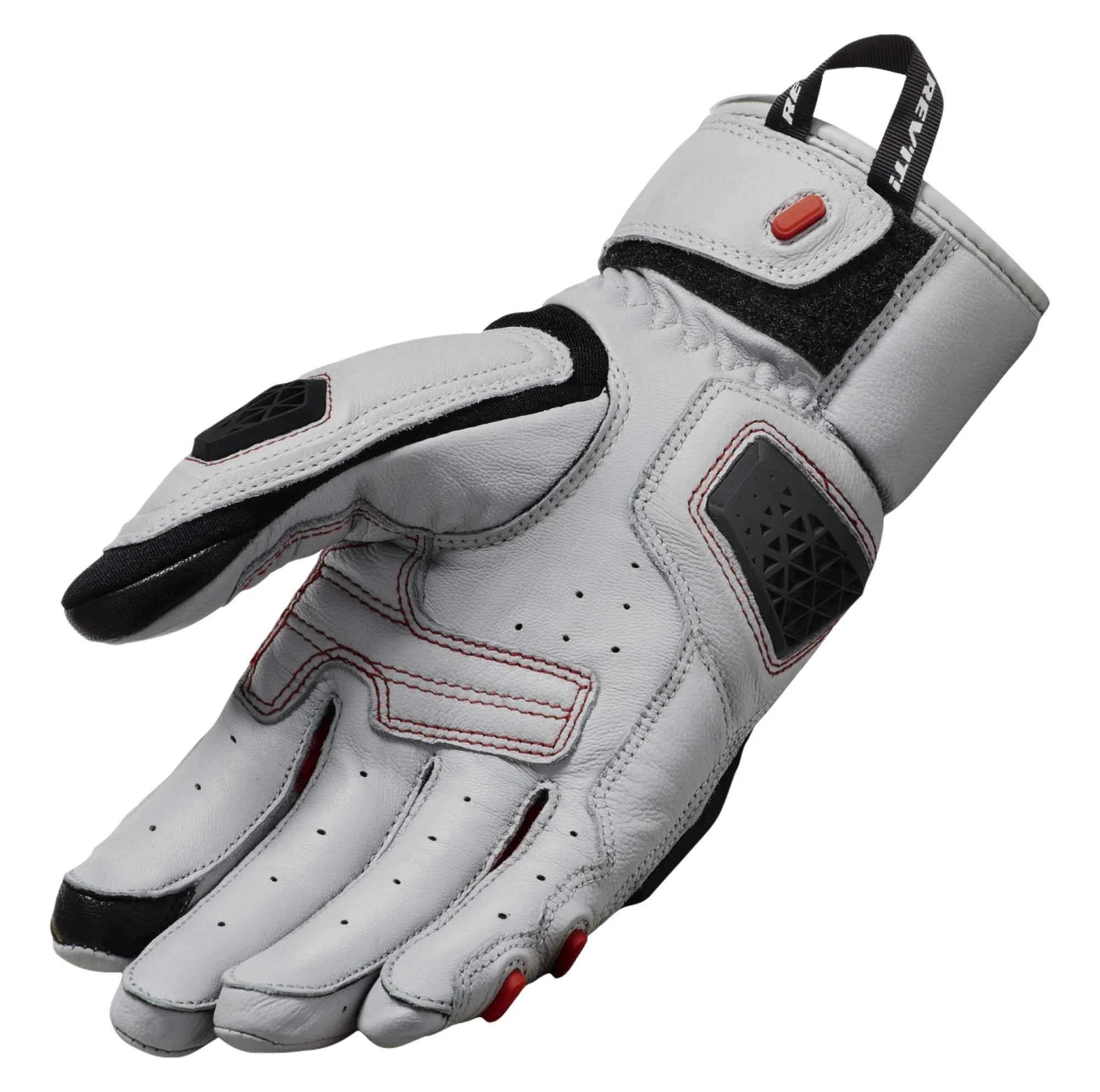 Textile Motorcycle Gloves Light Gray/Black 3XL R719