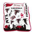 50'' x 60'' Raschel Plush Throw Blanket F83906
