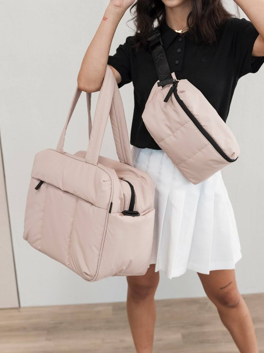 Metallic Silver Belt Bag L89052
