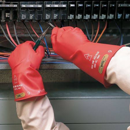 Red Electrical Glove Kit, 9, 1 PR K5490