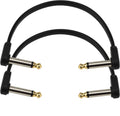 6 Flat Patch Cable Right Angle Twin Pack A139