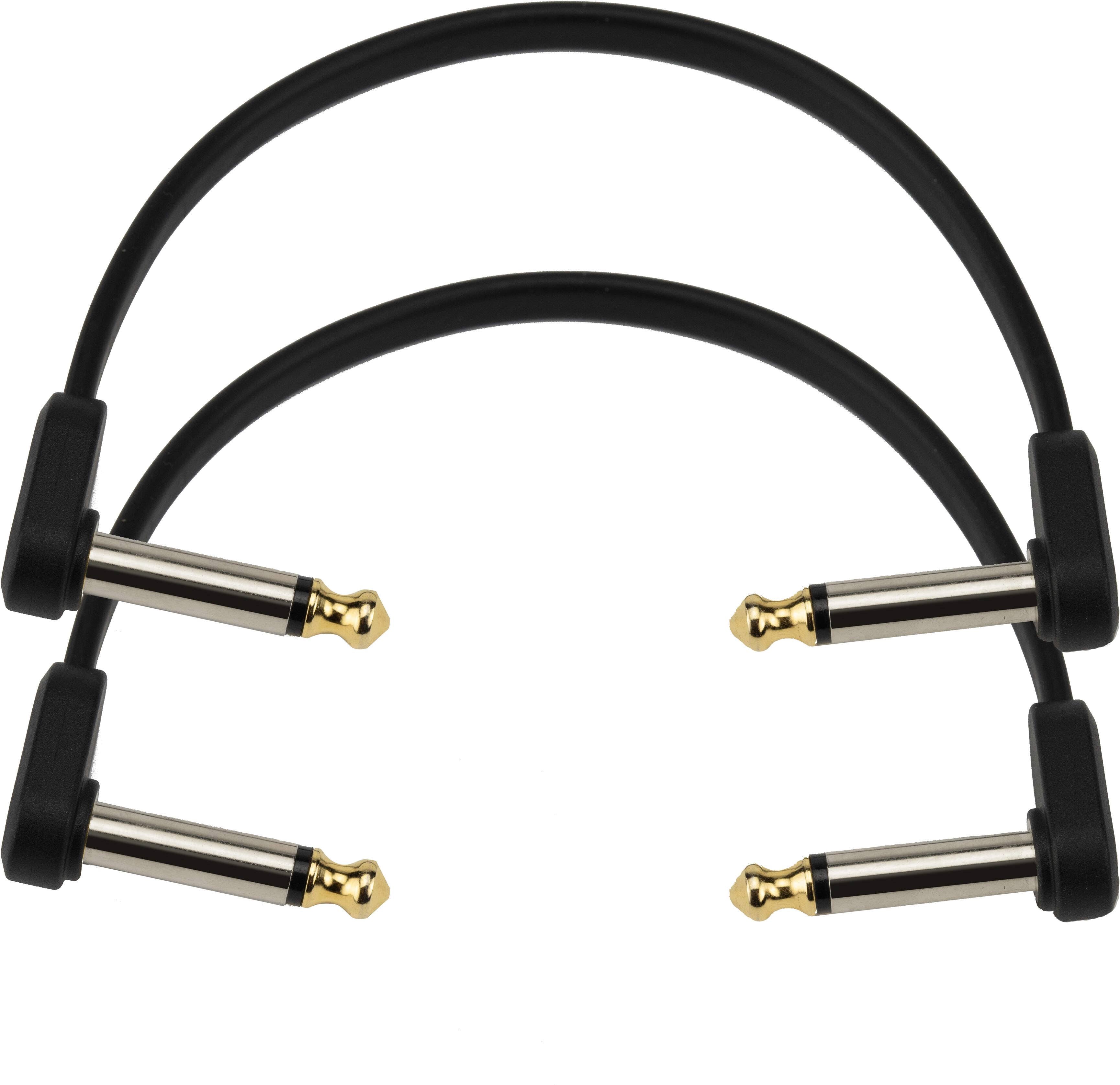6 Flat Patch Cable Right Angle Twin Pack A139