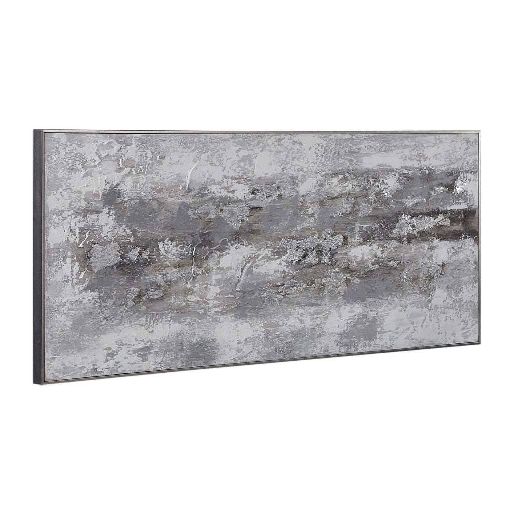 Weathered Stone Hand Painted Canvas O26320
