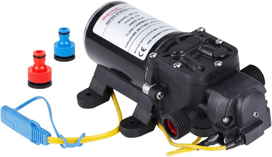 1.6GPM Diaphragm Water Pressure Booster Pump 12V DC W568273