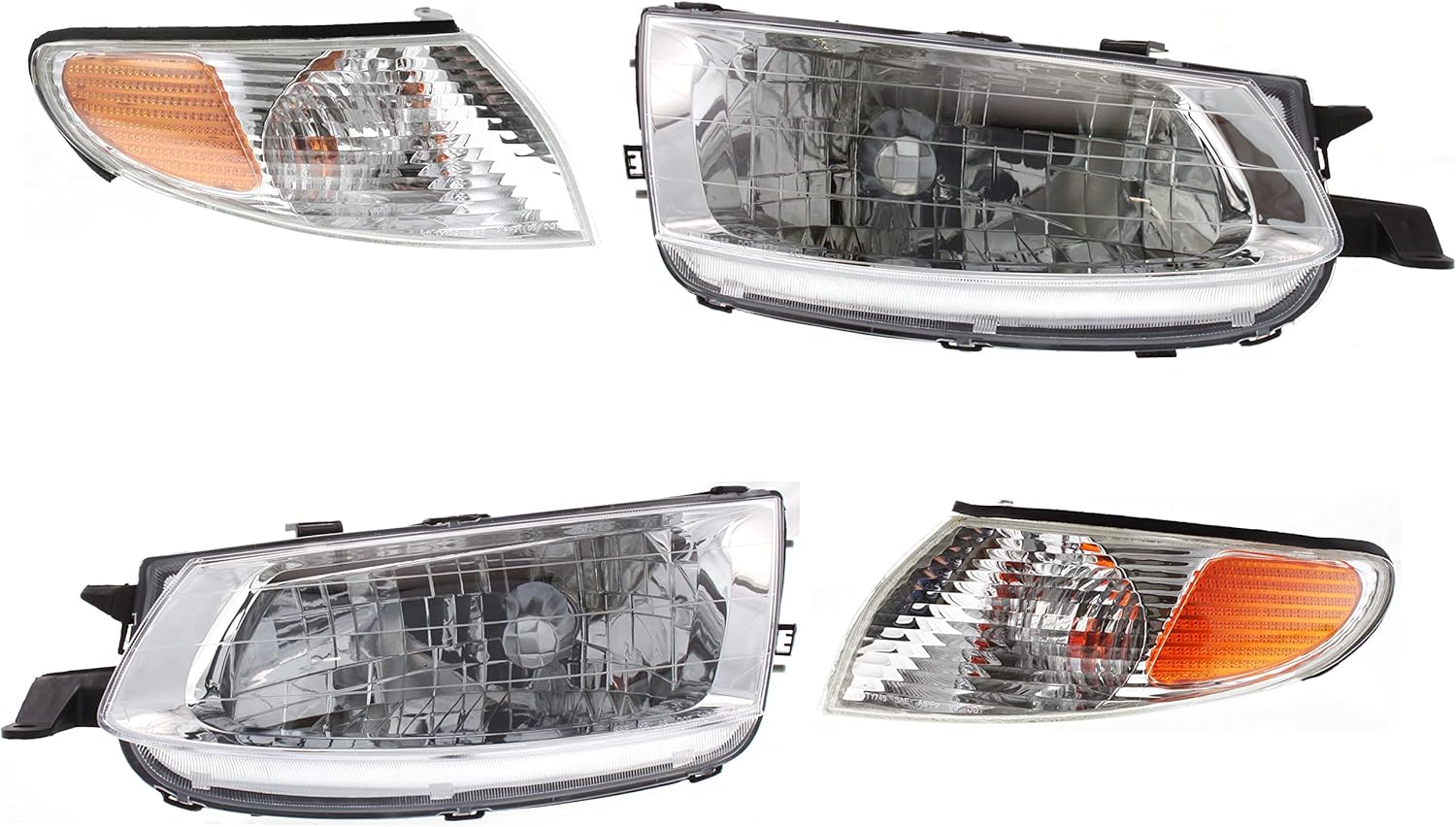 Halogen Headlight Set of 4 H24051