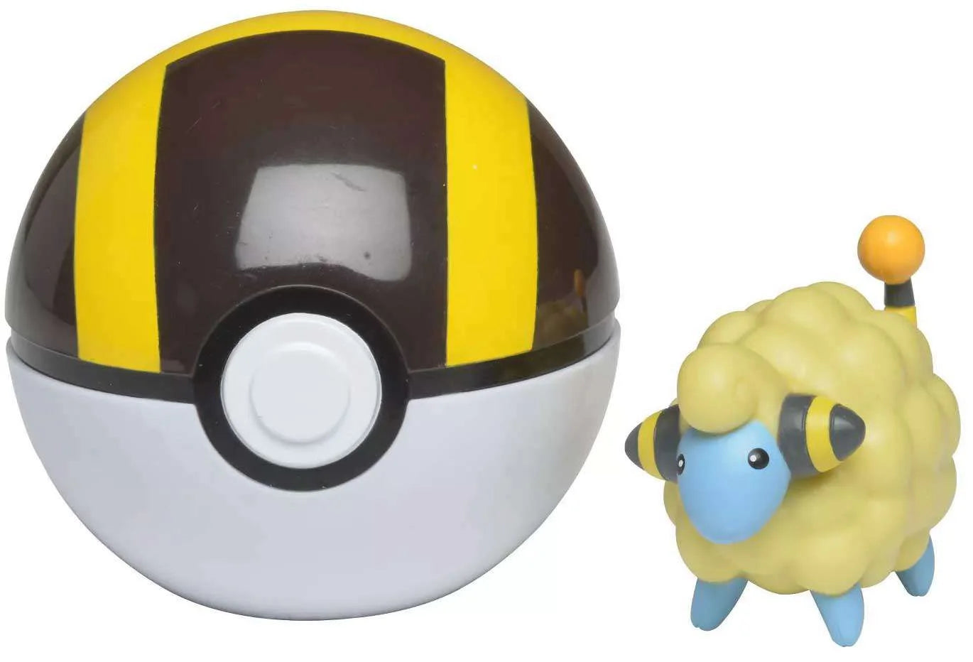 Pokémon Clip N Go Mareep and Ultra Ball Action Figure L2436
