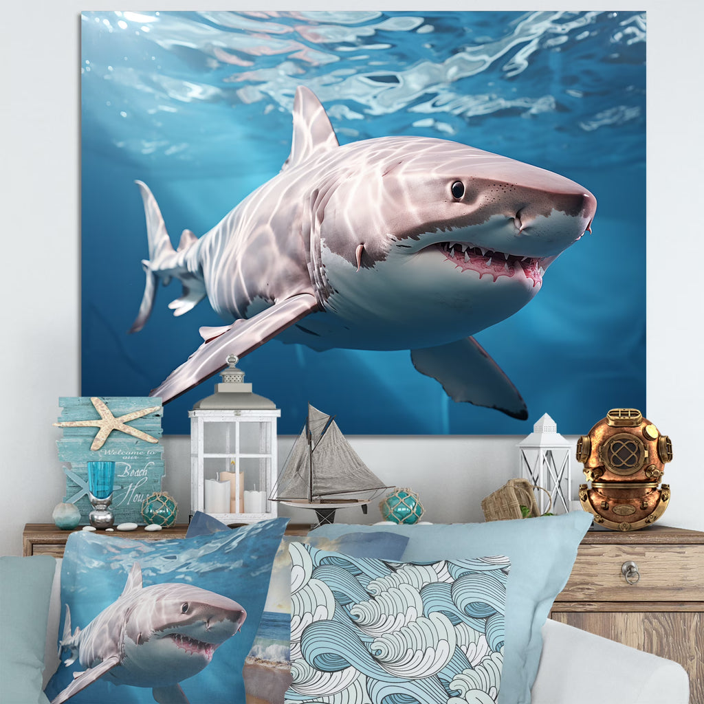 Shark Canvas Art Print S492474