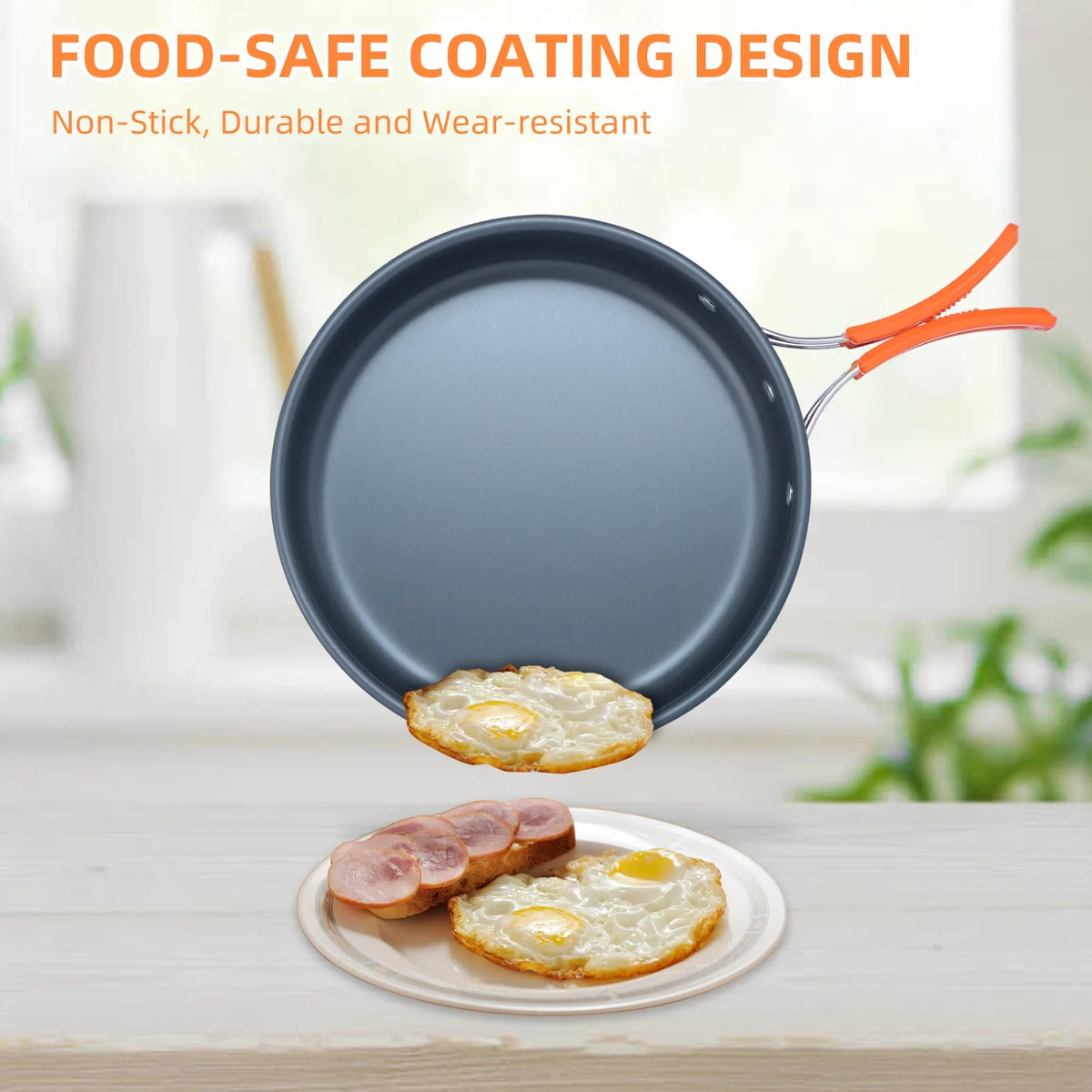 16pcs Camping Cookware Set E6859