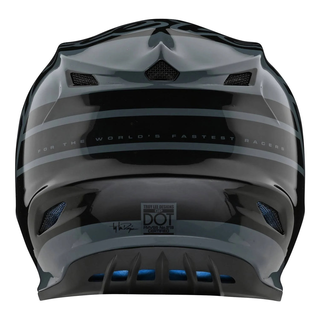 Black/Gray GP Helmet V4876