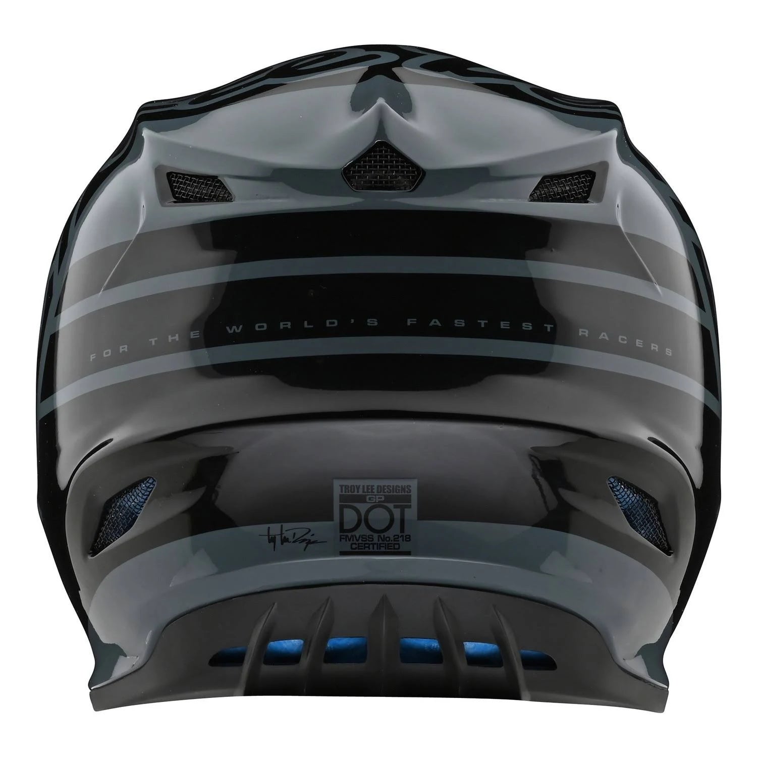 Black/Gray GP Helmet V4876