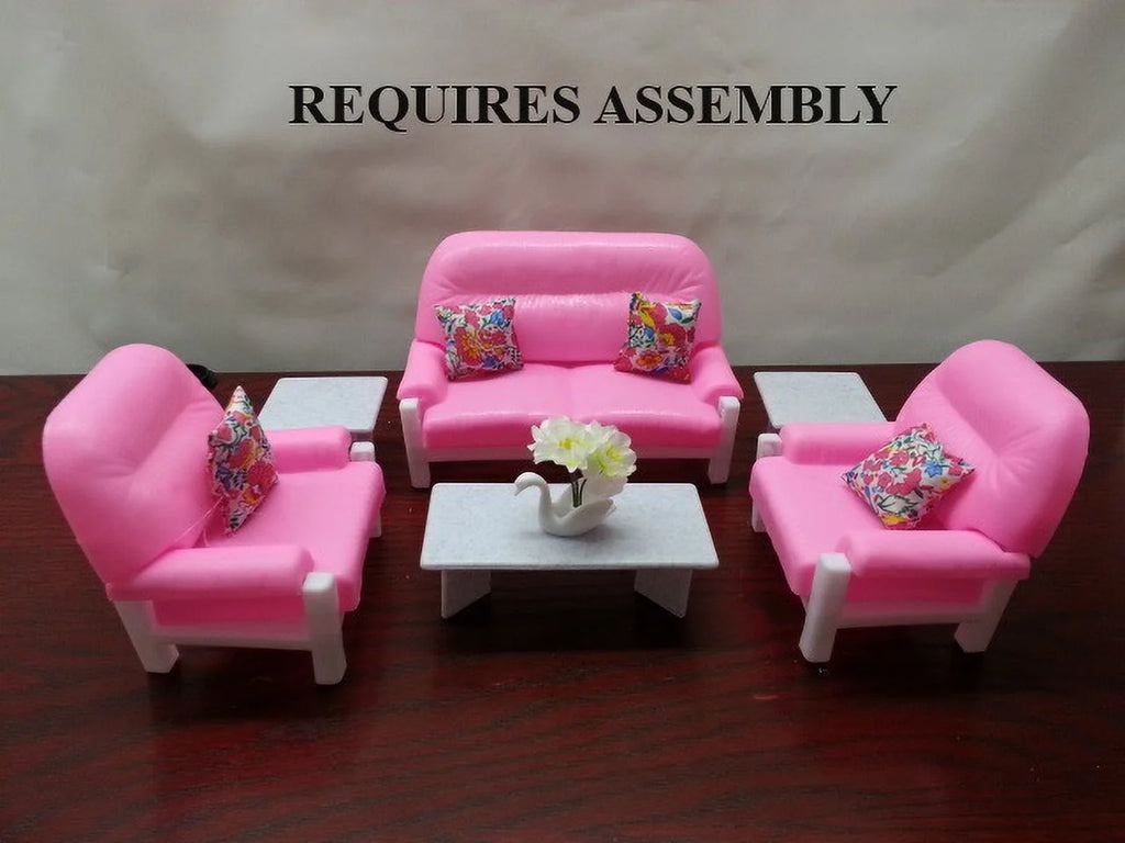 Dollhouse Furniture Living Room Set S5798