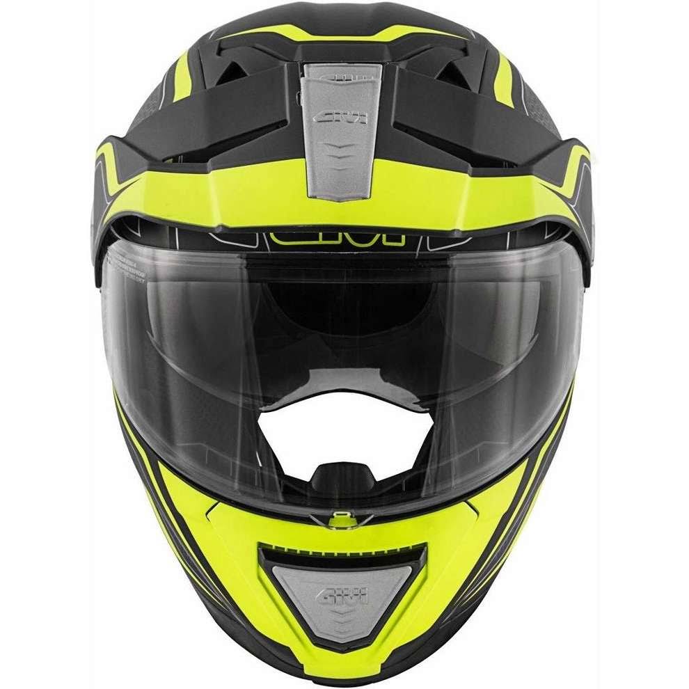 Helmet X.33 Matt Black / Yellow Size XXL H7360