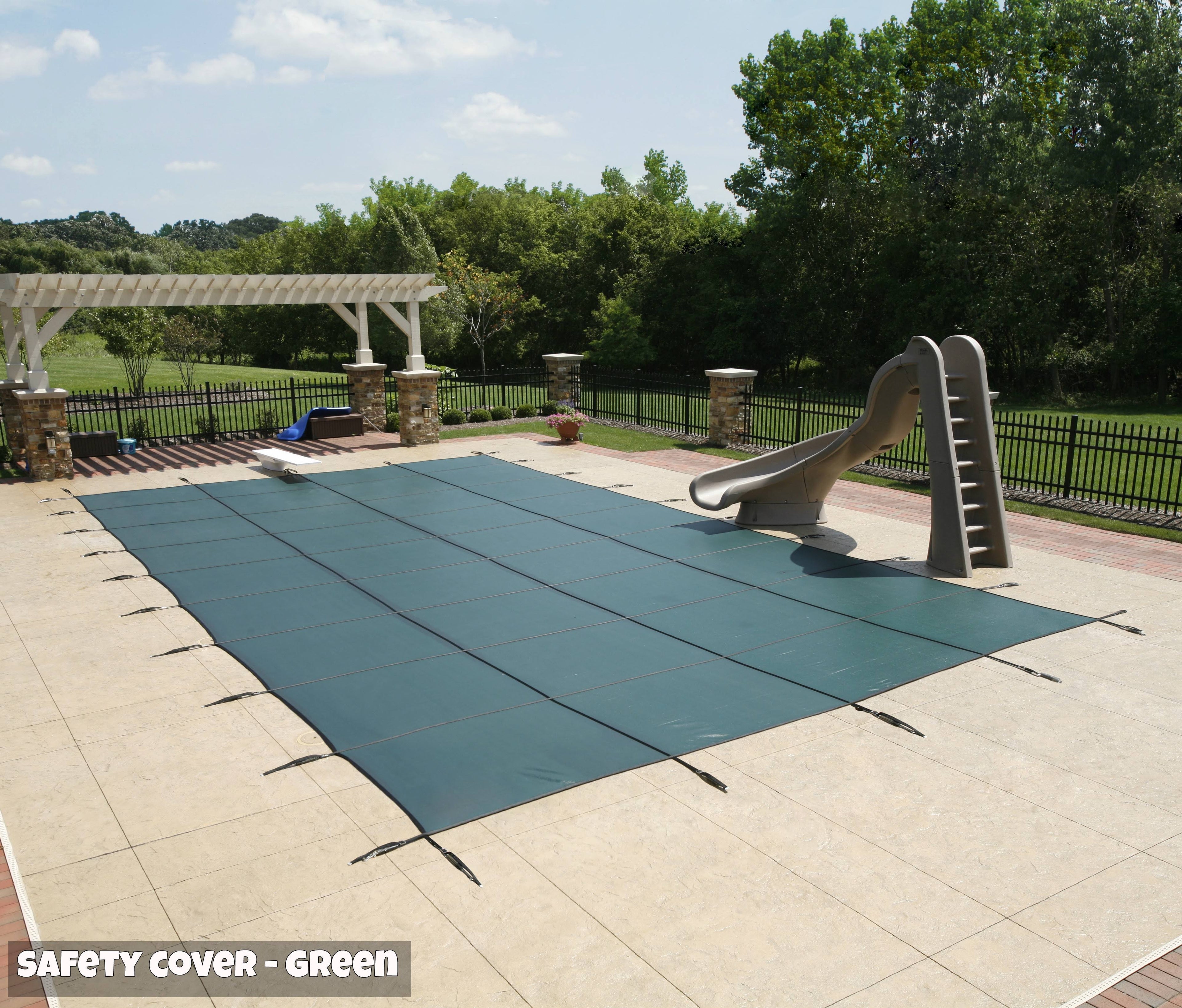 Green Super Mesh Safety Cover 12x20 A264605
