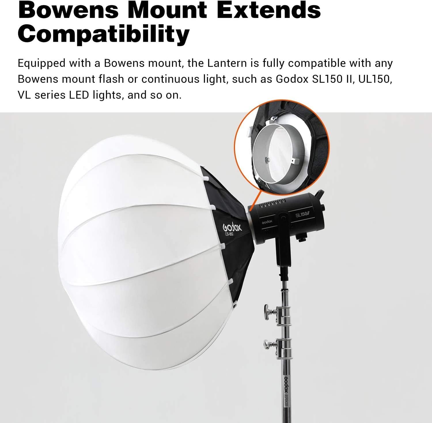 Lantern Softbox 33.5inch/85cm Soft Lighting Modifier Y7822
