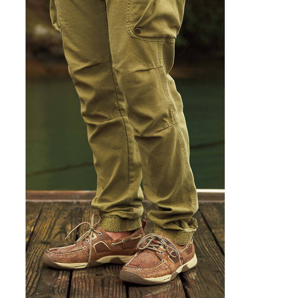 Tan Leather Sport Moc Shoes J2935