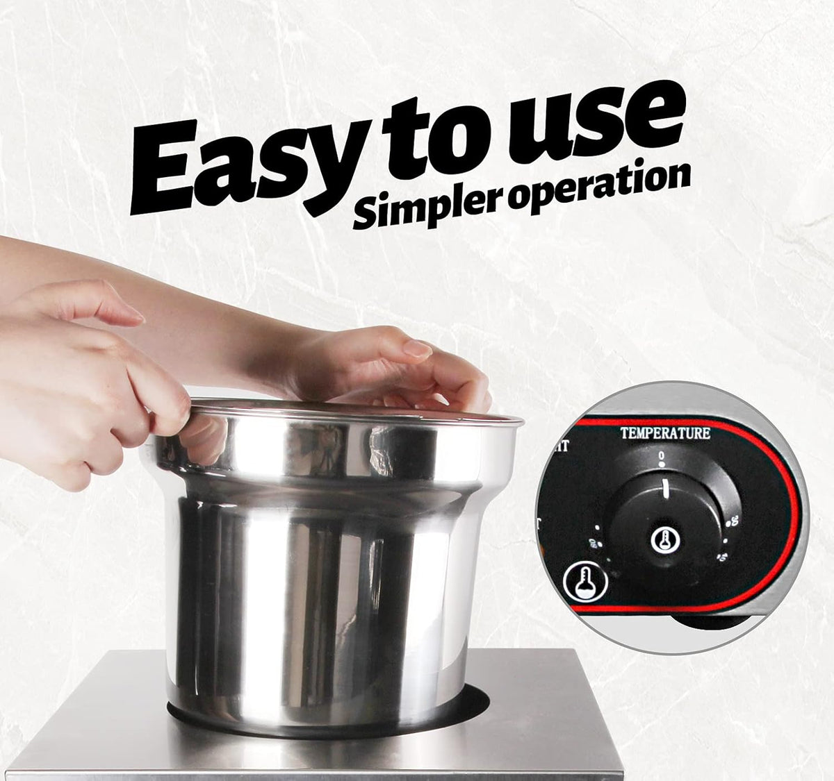 Commercial Soup Warmer for Catering Q159