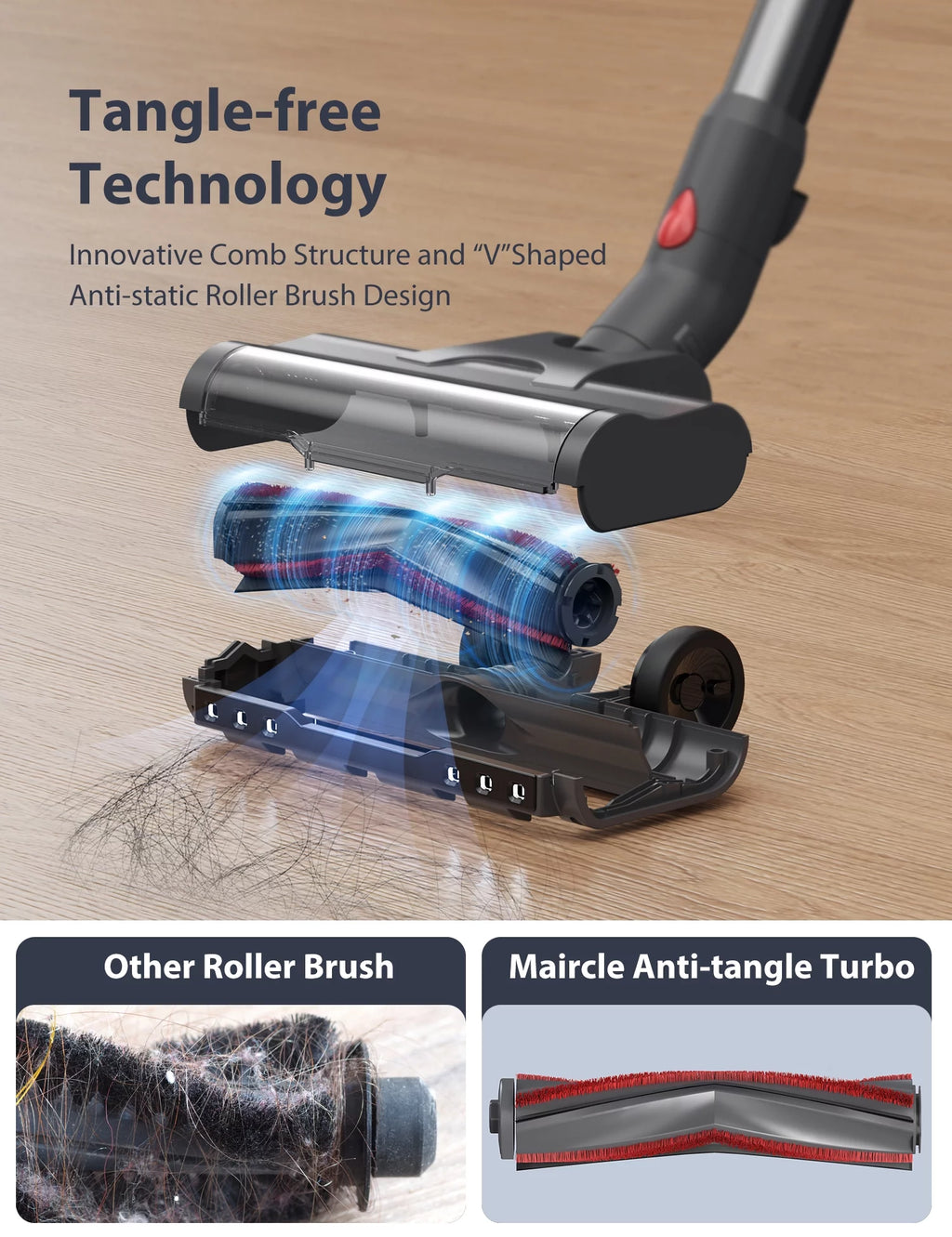Cordless Stick Vacuum Cleaner with Accessories V323