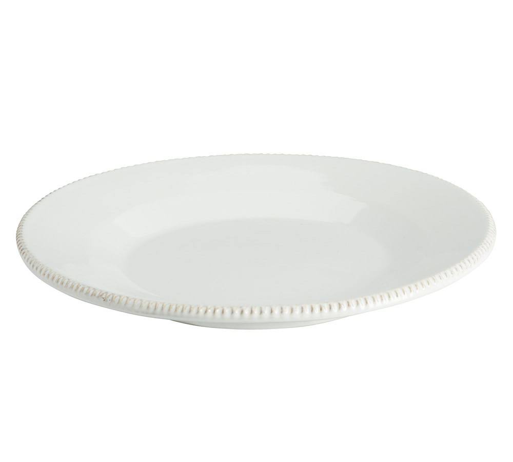 White Salad Plate, Set of 4 F4129
