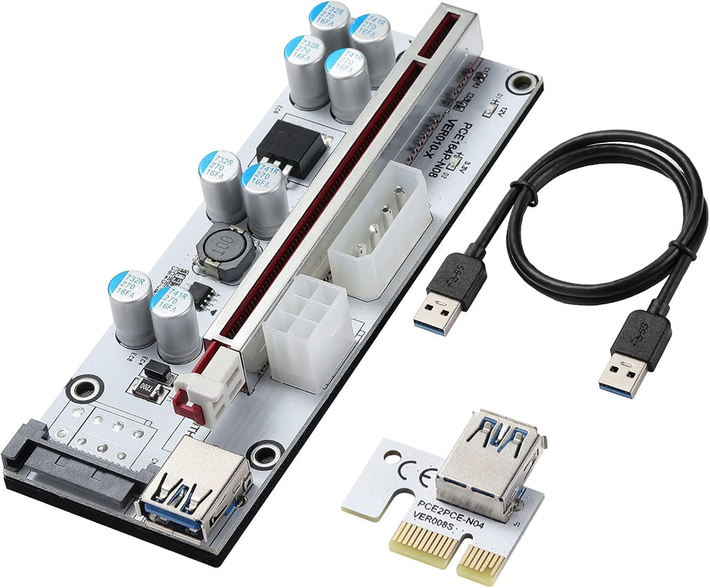 PCI-E 1X Adapter Card, 5 Pack USB 3.0 Interface F153