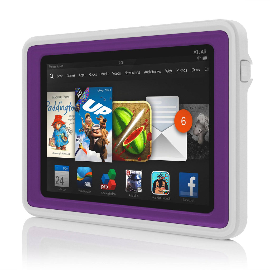 Purple Waterproof Case for Kindle Fire HD 7 Tablet Z23985