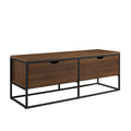 2 Drawer Entry Storage Bench Dark Walnut I555083