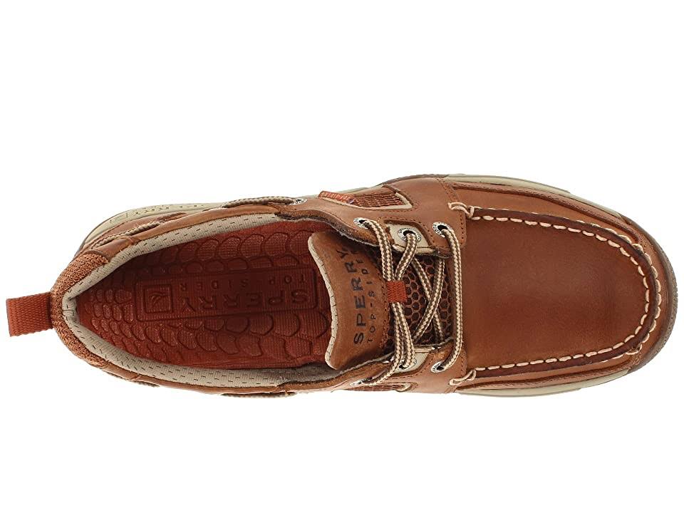 Tan Leather Sport Moc Shoes J2935