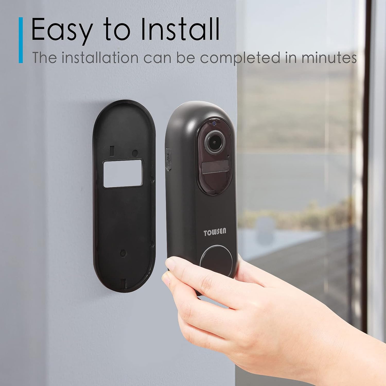 1080P Wireless Video Doorbell Camera with Chime L228