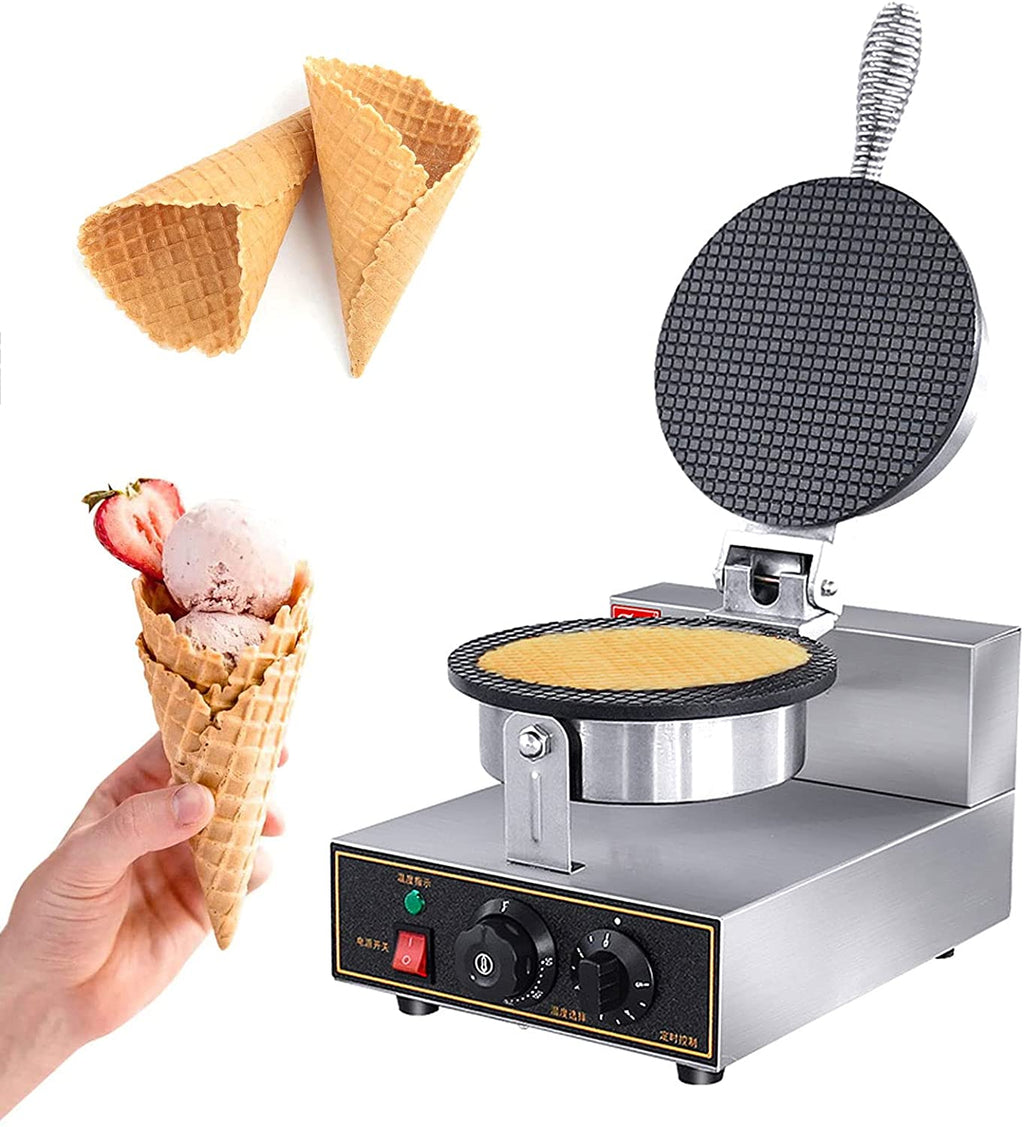 1200W Electric Ice Cream Cone Waffle Maker Machine Y209