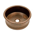 15-in Round Bar Vessel Tub Sink W1224
