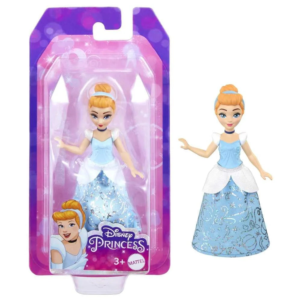 2 Disney Princess 3.5-inch Small Dolls - Cinderella & Mulan F94523