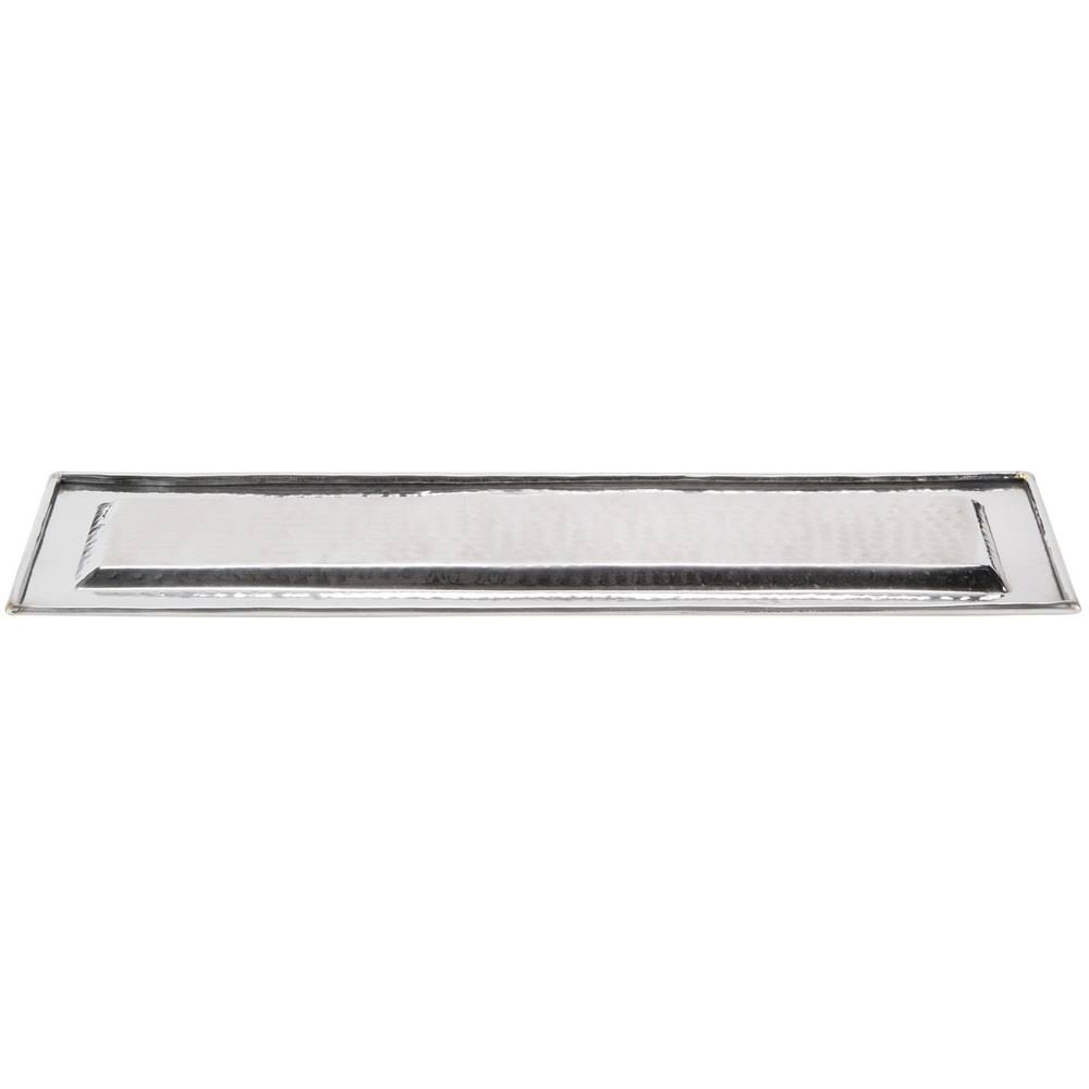 Stainless Steel Hammered Tray, 23-3/4x22 L M168566