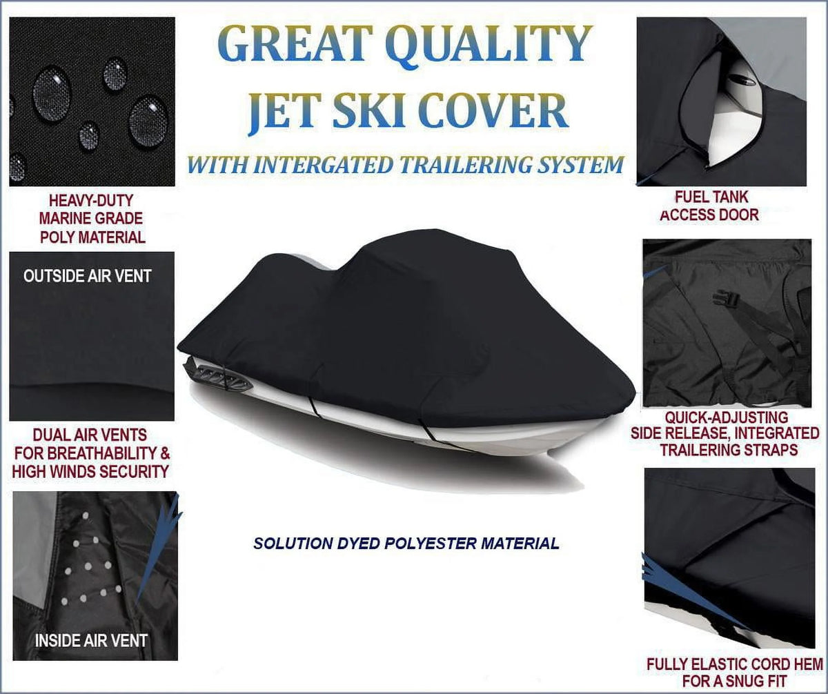BLACK 600D JET SKI Cover H336963