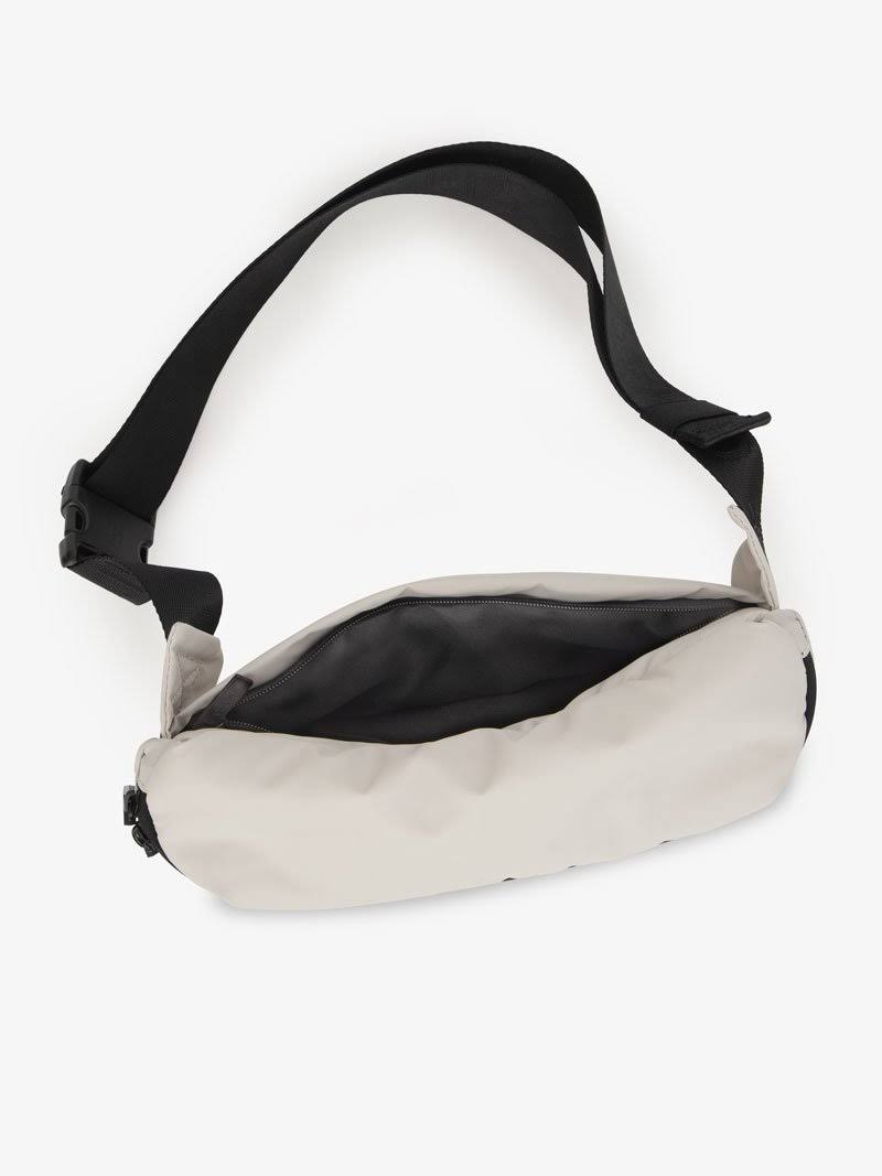 Metallic Silver Belt Bag L89052