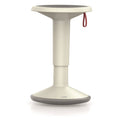 White Adjustable Ergonomic Stool E393156