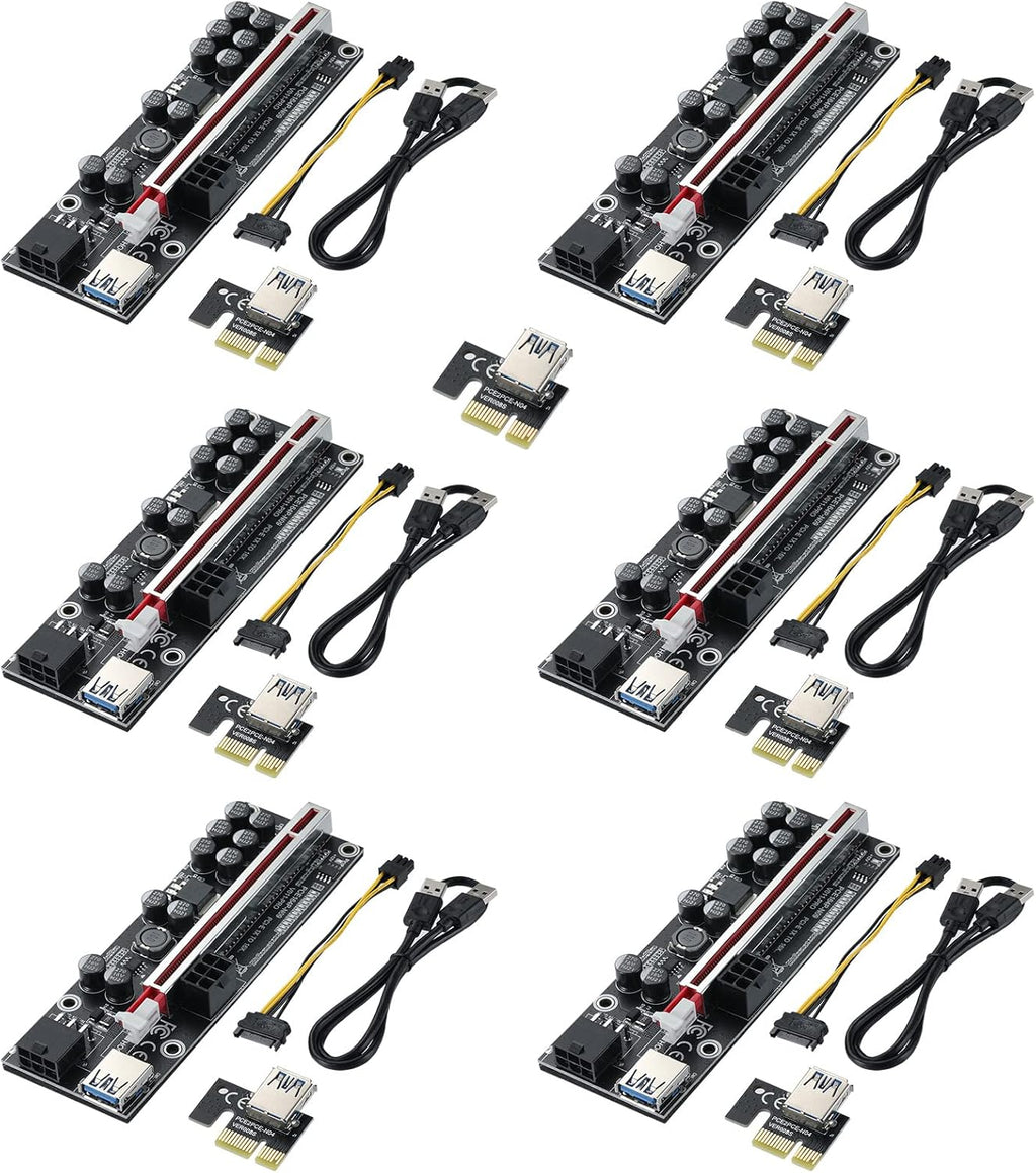 PCI-E 1X Adapter Card, 5 Pack USB 3.0 Interface F153