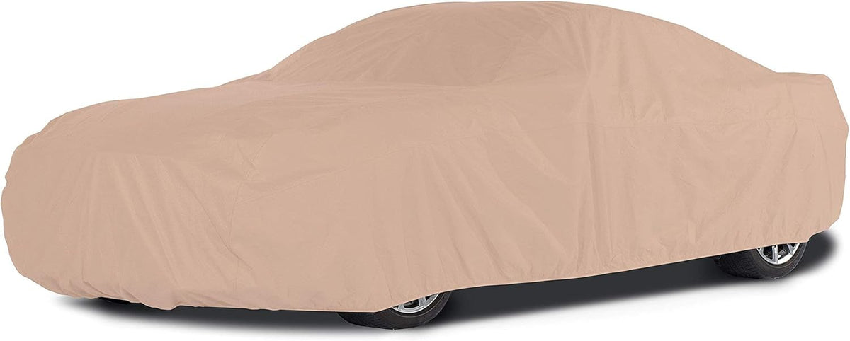 Khaki Weather Resistant Polyester Car Cover Z7707