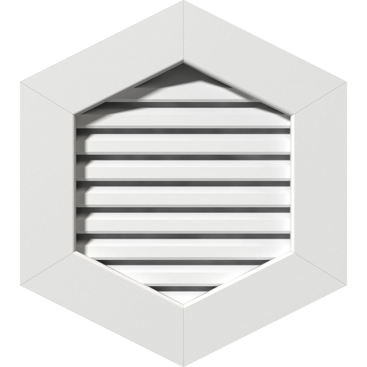 16x22W x 28x22H Vertical Peaked Gable Vent M408818