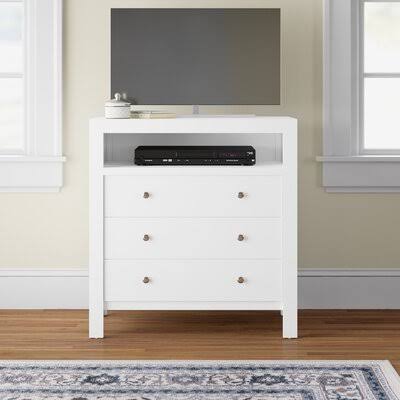 White Media Chest F982148