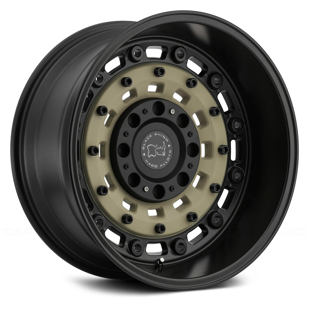 18x22 Sand on Black Wheels C459