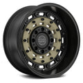 18x22 Sand on Black Wheels C459