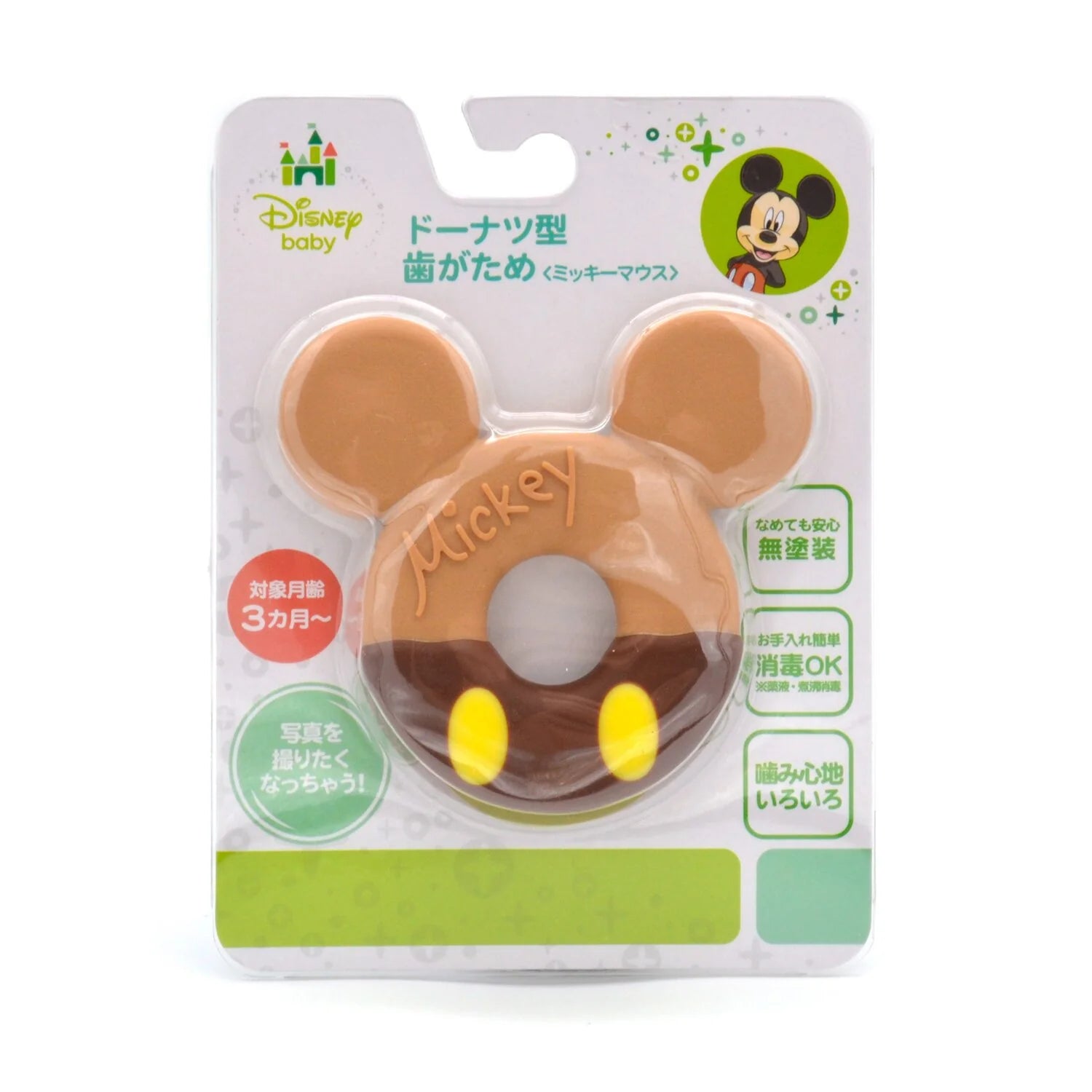 Mickey Donut Teether 3m+ Q805
