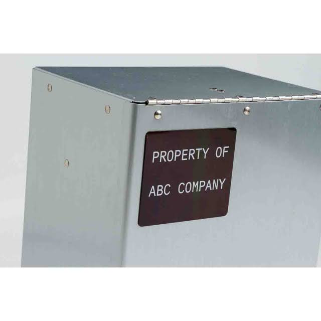 Label, 2.5 in H x 3 in W N884