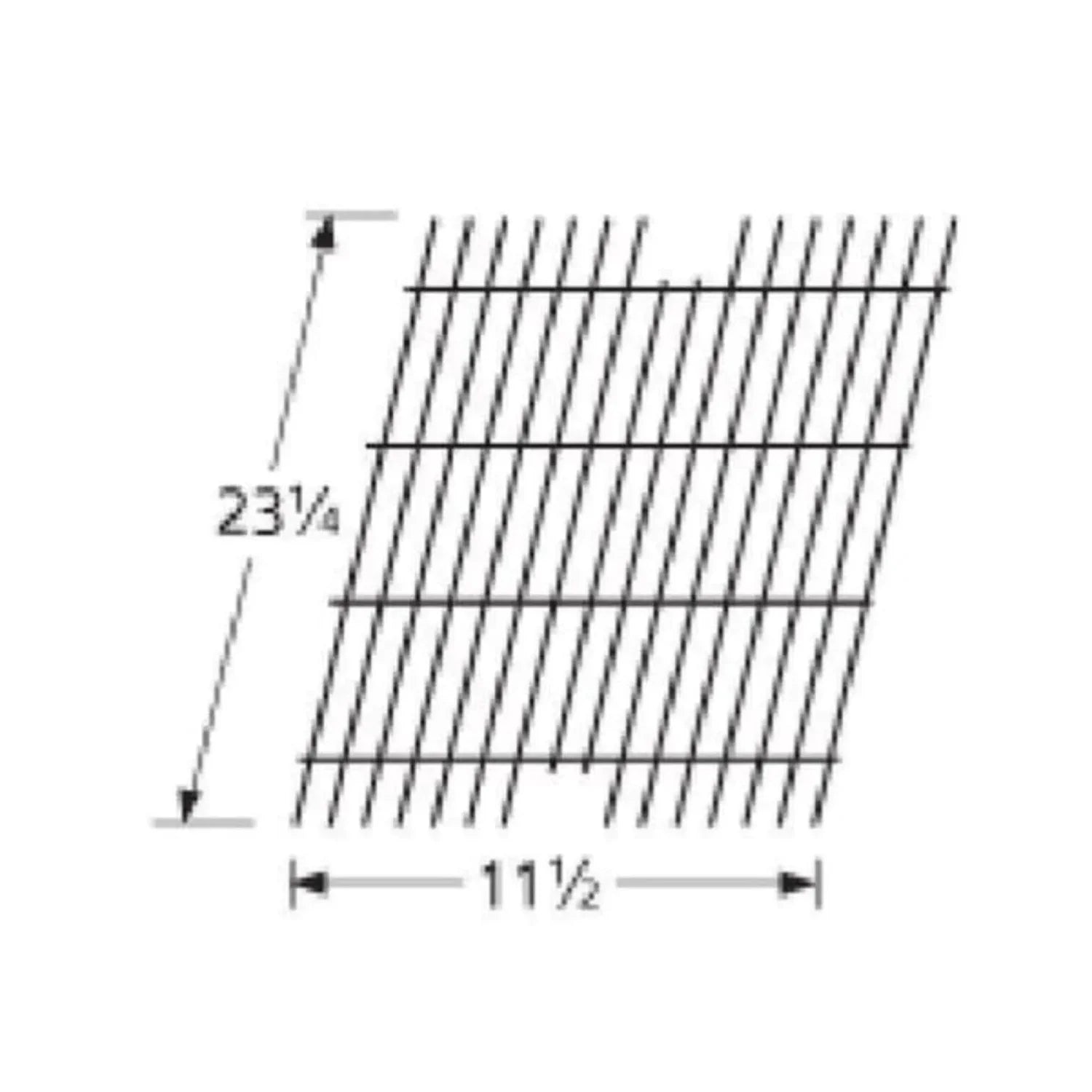 Porcelain Steel Grill Grate P588876