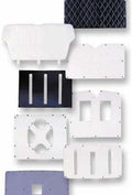 White Winterfront Truck Grille Cover Pack of 2 R91845